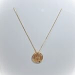 Fio Banhado a Ouro 18K c/Medalha Giratória - Nossa Senhora das Graças - Image 2