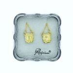 Fio Escapulário Folheado Dourado Fátima