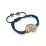 Pulseira Corda com foto em Resina c/ Strass