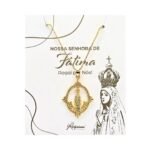 Fio Banhado a Ouro 18K Oval - Nossa Senhora de Fátima
