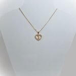 Fio Banhado a Ouro 18K c/Coração - Nossa Senhora de Fátima - Image 2