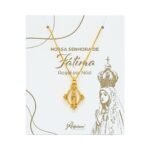 Fio Banhado a Ouro 18K Oval c/Nossa Senhora de Fátima