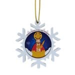 Adorno de Madeira Floco Neve, Coleção Lello&Lila-Santo Cristo dos Milagres - Image 4