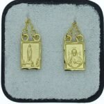 Fio Escapulário Folheado Dourado c/estampa Aparição - Image 2