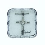 Fio c/ Cruz Inox c/ Cristo centro arredondado