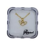 Fio em Aço Dourado,anjo Recortado, 1cm