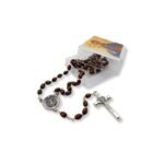 Terço em Madeira Oval 6/8, S.Bento