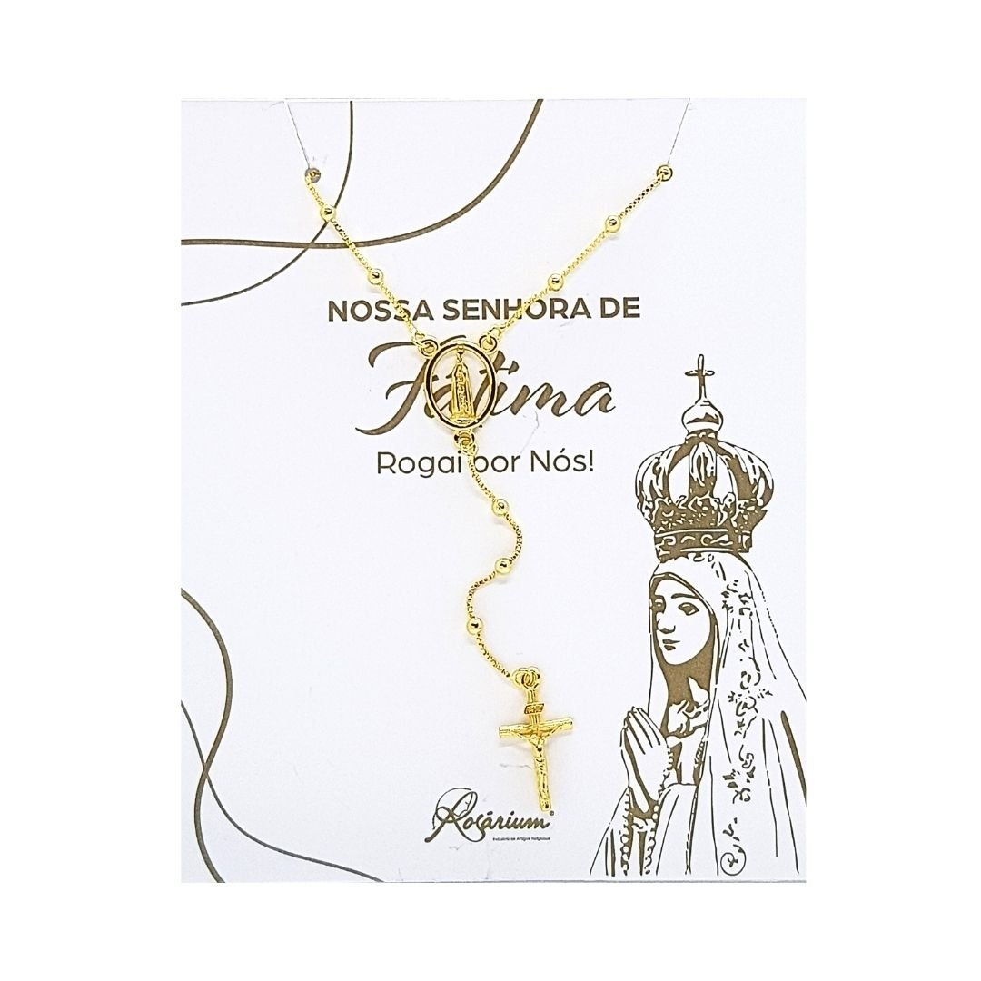 1953757535_T05NV______12_41.jpg Terço de Ouro - Nossa Senhora de Fátima - Image 1