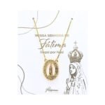 Fio Banhado a Ouro 18K Oval - Fátima