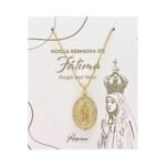 Fio Banhado a Ouro 18K Oval c/Zircónias - Fátima