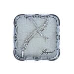 Fio Semi Jóia Prata c/ Cruz Zircônia cúbica