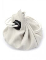 Bolsa de pele genuína - saco com cordão - Image 4