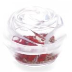 Terço de Madeira Perfumada 4MM c/caixa formato Rosa - Image 4