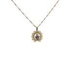 Fio Banhado a Ouro 18K Oval c/Arabescos - Nossa Senhora das Graças - Image 2