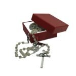 Terço de Cristal Swarovski c/ mini Cristais 6MM Prateado, Matrimónio - Image 3