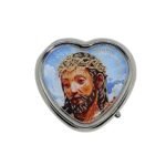 Caixa de Comprimidos, formato Coração, Santo Cristo