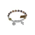 Pulseira de Pedra Olho de Tigre 6MM