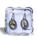 Oval colorida (grande) Nª Sª Carmo / S.C. Jesus