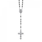 Terço em Pedra Hematite Oval 6x4 - Image 2