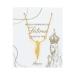 Fio Banhado a Ouro 18K c/Cristo de Braços Abertos