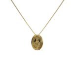 Fio Banhado a Ouro 18K c/Medalha Giratória - Nossa Senhora das Graças - Image 2