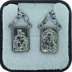 Fio Escapulário c/ Nossa Senhora do Carmo e  Sagrado Coração de Jesus - Image 2