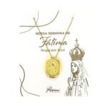 Fio Banhado a Ouro 18K c/Medalha Giratória - Nossa Senhora de Fátima