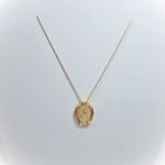Fio Banhado a Ouro 18K c/Medalha Giratória - Nossa Senhora de Fátima - Image 2