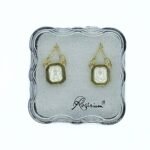 Fio Escapulário Folheado dourado c/centro N.Sra de Fátima Dourado