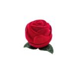 Fio formato coração em caixa de veludo formato rosa - Santo Cristo - Image 2