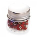 Terço de Madeira Perfumada 4MM Frasco Vidro Medalha - Image 4