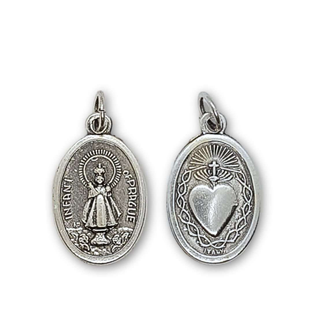 3102253561_MD512____0_22.jpg Medalha Metal Oval Menino Jesus Praga 2.5cm - Image 1