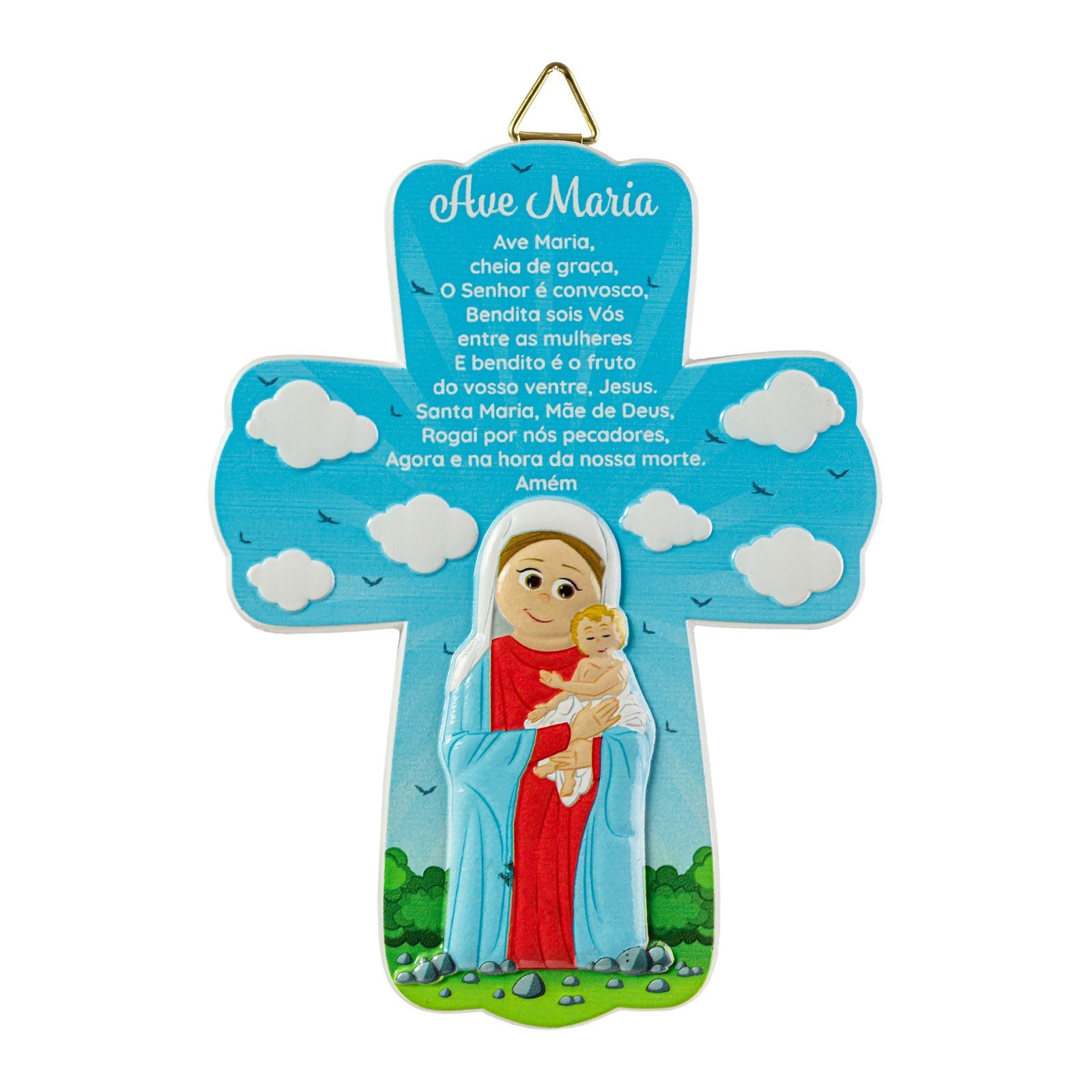 3110604766_LL3091.jpg Cruz em resinaColeção Lello & Lilla - Image 1