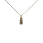 Fio Banhado a Ouro 18K c/Brilhantes - Nossa Senhora de Fátima - Image 2