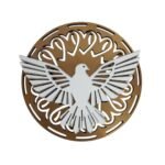 Placa em Madeira Espírito Santo 19.5cm