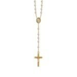 Terço de Perola Dourado, 6mm - Image 2