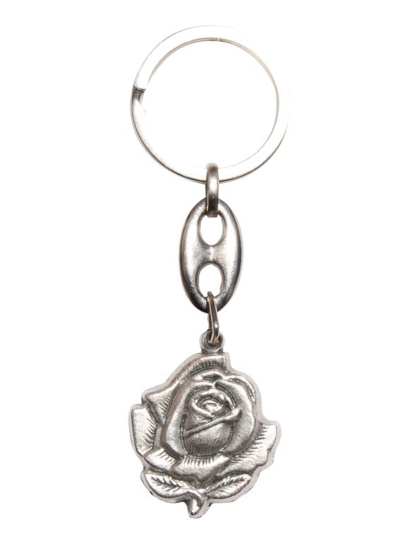 3352038421_PC002_B.jpg Porta-Chaves de metalFormato Rosa - Image 1