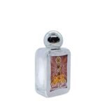 Frasco de Água Retangular c/Prateado 8.50cm - Santo Cristo - Image 2