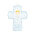 Cruz em resina - AzulColeção Lello & Lilla