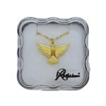 Fio em Aço Dourado,Espirito Santo, 1.50cmx2.20cm