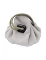 Bolsa de pele genuína - saco com cordão - Image 2