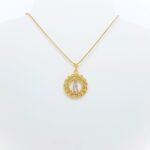 Fio Banhado a Ouro 18K c/Arabesco - Nossa Senhora de Fátima - Image 2