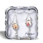 Prateado com Coração e cruzNª Sª Carmo / S.C. Jesus