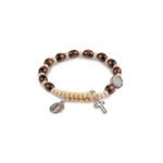 Pulseira de madeira oval7/8