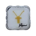 Fio em Aço Dourado, Cristo Rei, 1.50cm