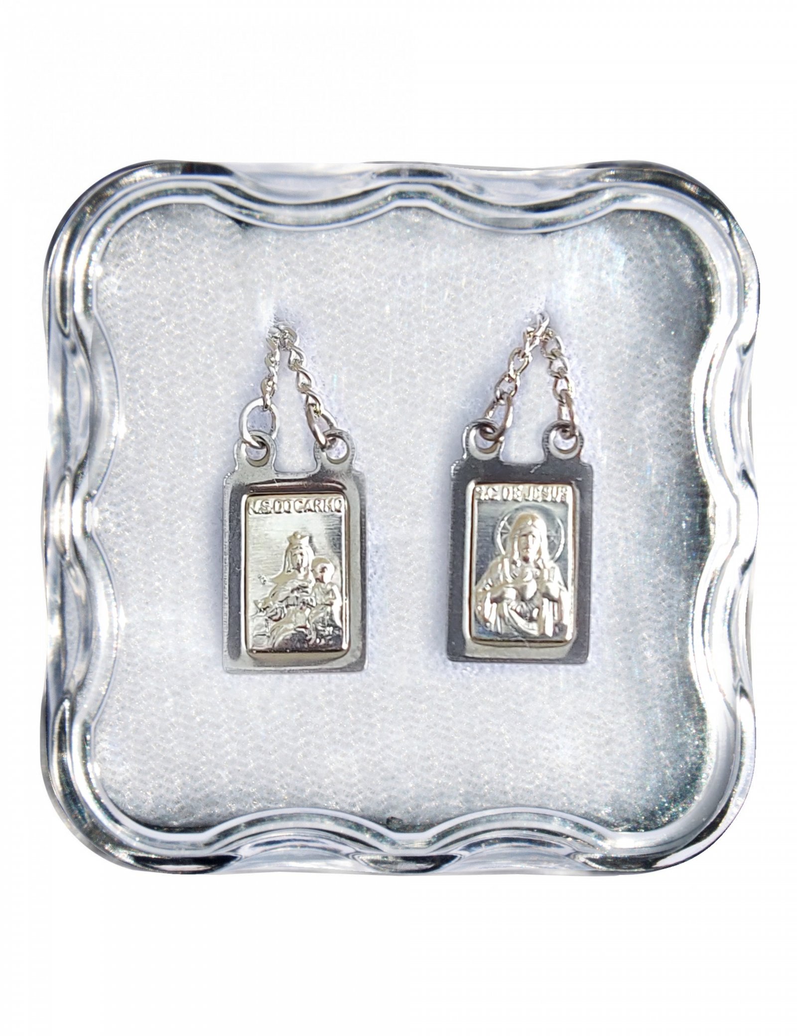 3990844843_R044.jpg Escapulário em InoxNª Srª Carmo - Image 1