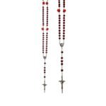 Terço de Madeira Perfumado c/Rosas em Fimo, 7MM - Image 2