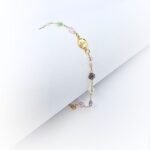 Pulseira Dezena Banhada a Ouro 18K c/Cristais Coloridos - Aparição - Image 2