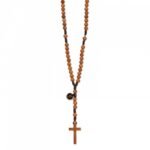 Terço Madeira de Oliveira c/Corda, 8MM - Image 2