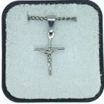 Fio c/ Cruz Prata Inox c/ Cristo - Image 2